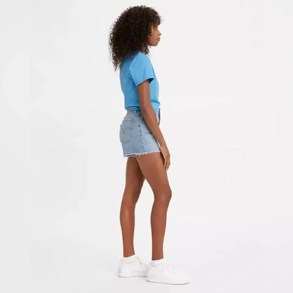 Levi's Ribcage Shorts - Picture 3 of 11